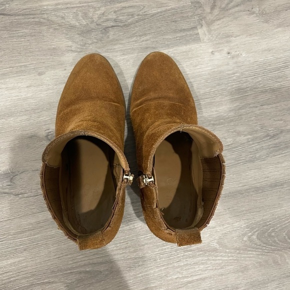 Franco Sarto Brown Wayra Wedge Women’s Booties - Picture 7 of 9